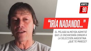 "Si me llaman de la Selección, vuelvo nadado": Matías #Almeyda y su sueño de dirigir a la #Argentina