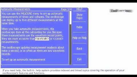 Tektronix TDS2000C Digital Storage Oscilloscope