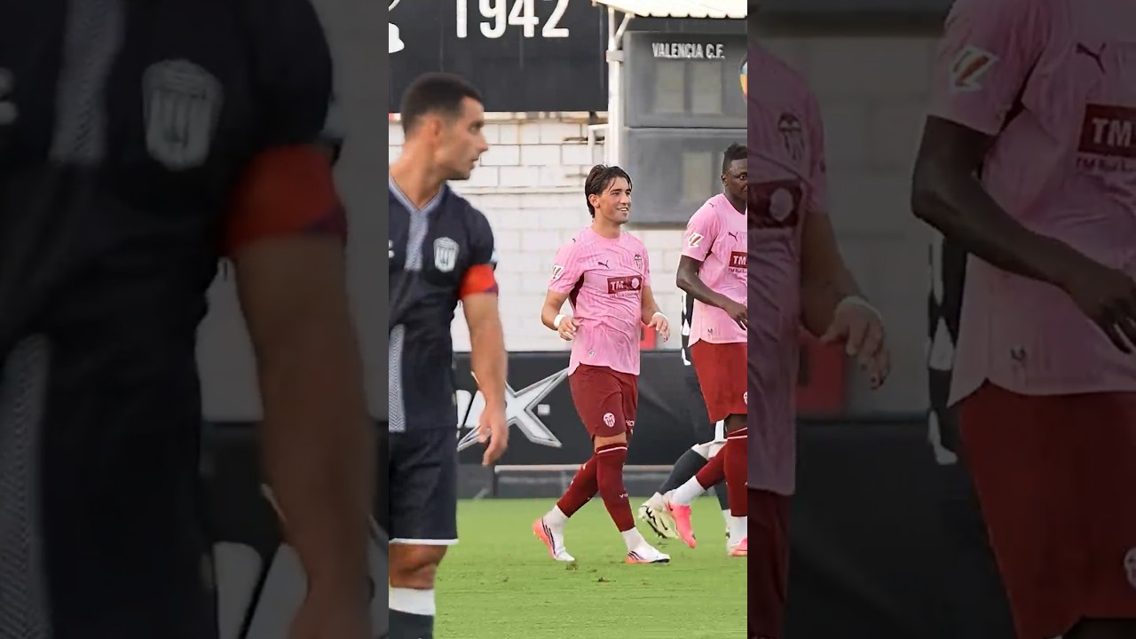 📺 Así ha sido el gol de Jesús Vázquez en el Valencia 🆚 Eldense | VALENCIA CF
