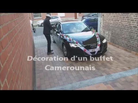 Comment décorer un buffet camerounais en 30 minutes