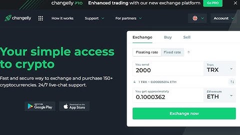 Changelly | Hindi | TRX to ETH | ETH to TRX Conversion | हिन्दी