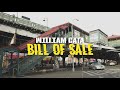 WILLIAM CATA - BILL OF SALE