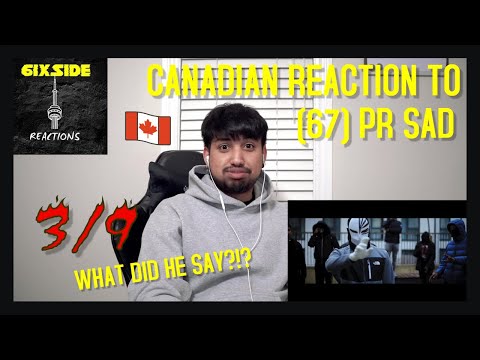 (#67) PR SAD - 3/9 [Prod. By Mora Beats] [Music Video] | Slammer Media] | CANADIAN REACTION