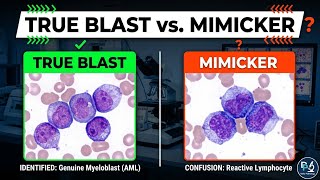     True Blast Identification Made Easy | Blast vs Mimickers Explained (Peripheral Smear)