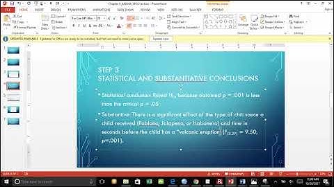SPSS Lab Chapter 8 ANOVA