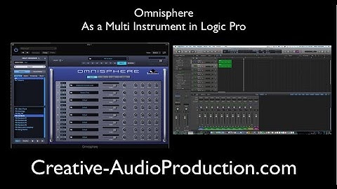 Omnisphere as a Multi Instrument in Logic Pro