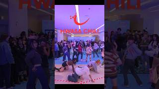 Video thumbnail of "K-pop in public HWASA 'Chili'"