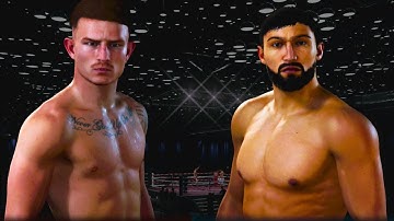 Dalton Smith vs Adam Azim FULL FIGHT | Undisputed Boxing Game AI Simulation Gameplay (CPU vs CPU)
