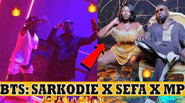 Sarkodie Catching Fever From Sefa On Set & Joining Quamina MP Same Day For His Video Shoot - BTS 🔥 🤯