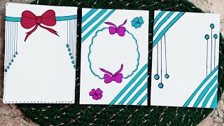 Top 3 Border Designs