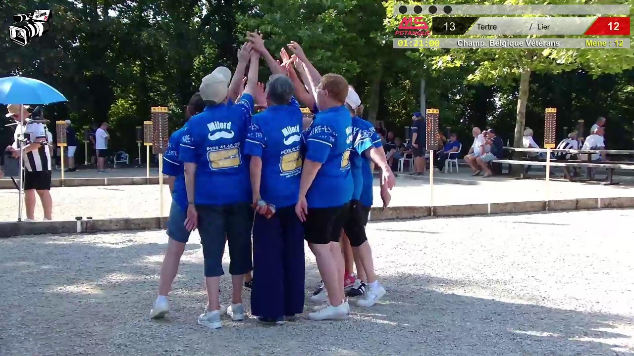 Miniature de la vidéo : Pétanque Champ. Belgique Vétérans