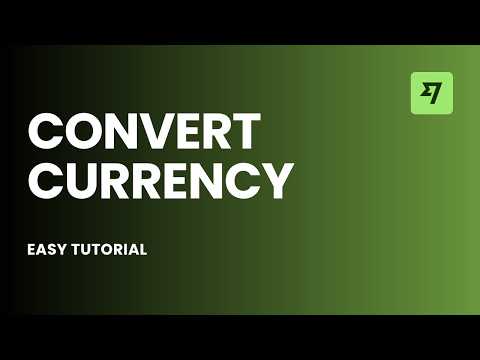 How to Convert Currency on Wise Step by Step