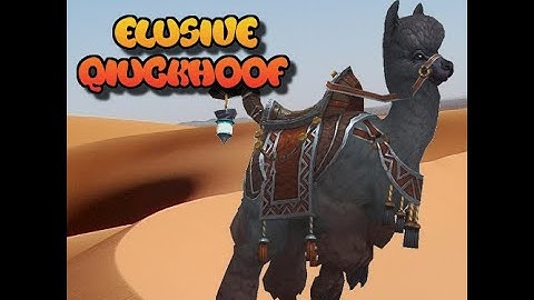 Elusive Quickhoof Spawn and Capture