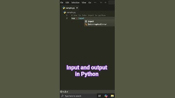 Input and output short video | Coding Corner