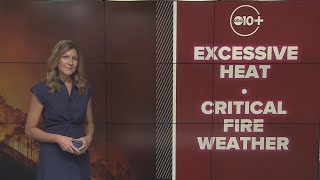 California's extreme heat could be record breaking. And fire danger could mean power outages.