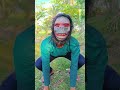 Does he look like king kong?🦍😲 #funny