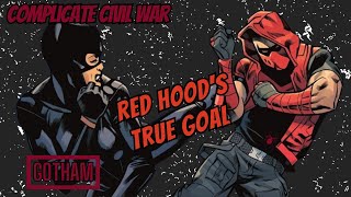 Red Hood's True Goal in Gotham War Could Complicate Batman & Catwoman's Civil War