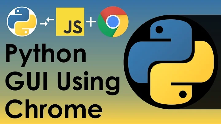 Python GUI Using Chrome