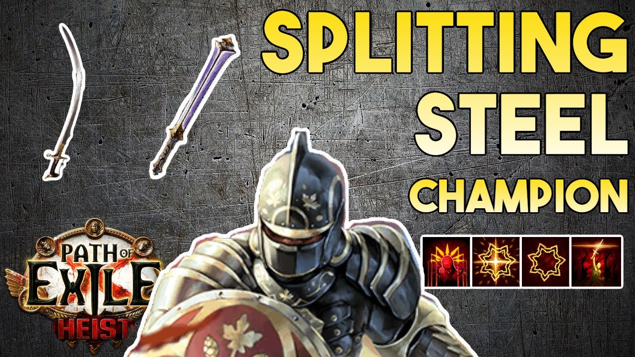 [3.14] Splitting Steel Build | Champion | Ultimatum | Path of Exile 3. ...