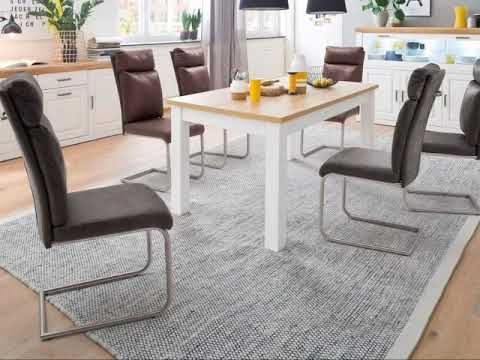 2 x Stuhl Pia Sand Schwinger Chenille | Freischwinger