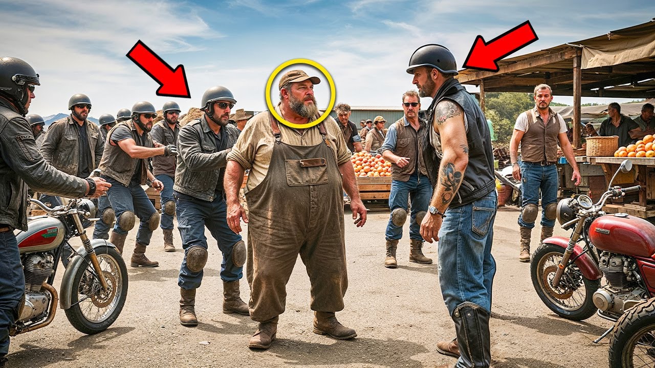 Outline Video Bikers Harass A Fat Farmer At A Market, Not Knowing He’s A Retired Delta Force Commander
