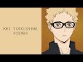 Kei tsukishima scenes raw season 4   1080p