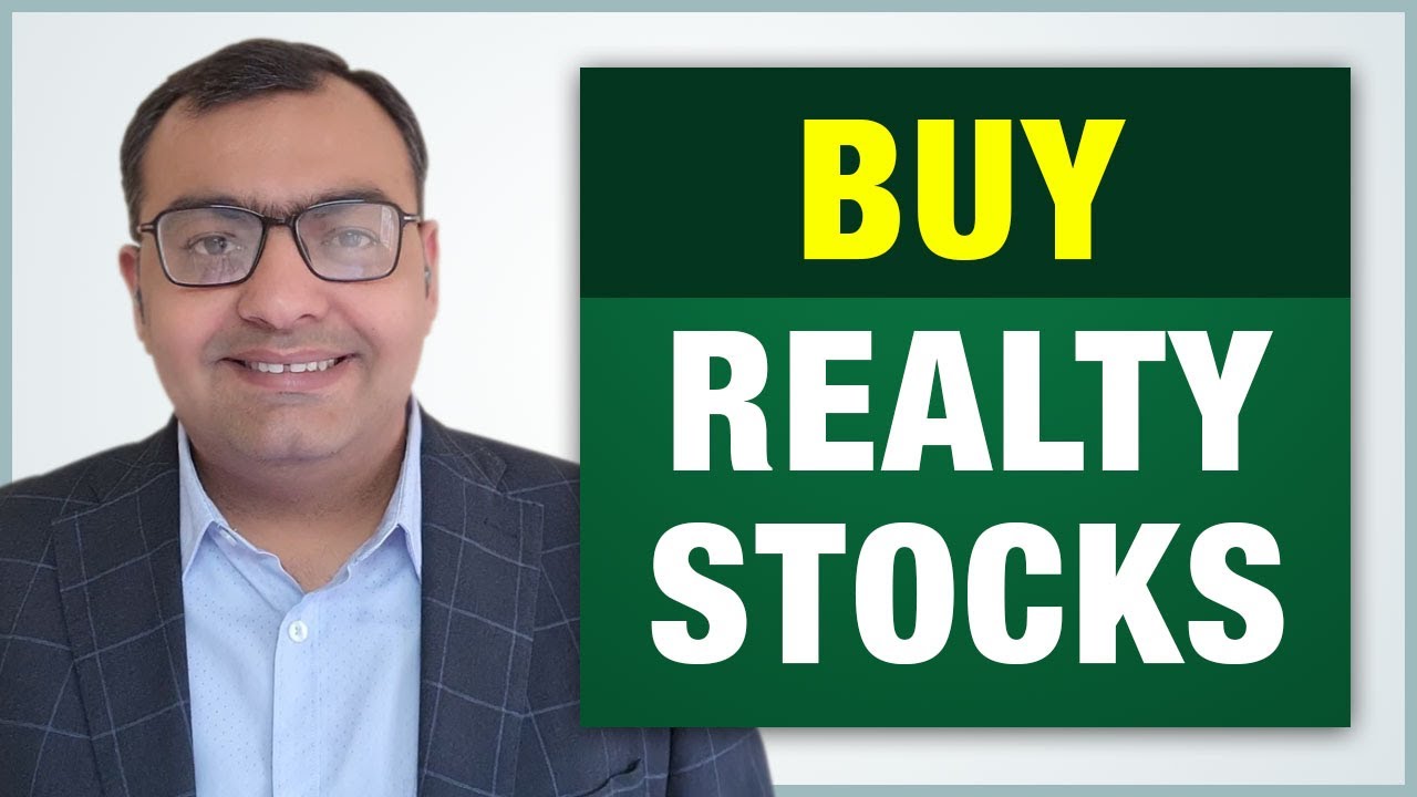 Time to Buy Real Estate Stocks Trading Realty Stocks Brijesh Bhatia YouTube