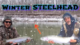 Fresh run Chrome Winter STEELHEAD - January Jig Bite