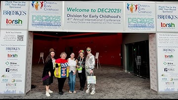 VEIPD Goes to DEC (Division for Early Childhood) | 2025 Highlights