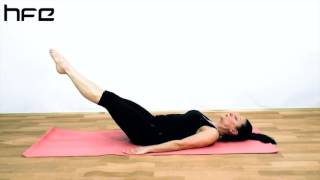 Pilates Exercises - The Corkscrew