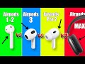 Which AirPods Should You Buy? The Best AirPods for 2023 1- 3, Pros 2 &amp; MAX