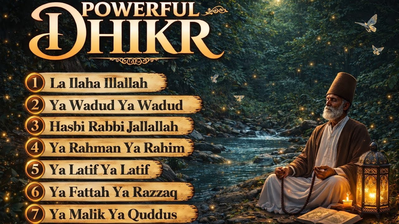 Most Powerful Islamic Dhikr for Peace & Healing | Deep Spiritual Calm ...