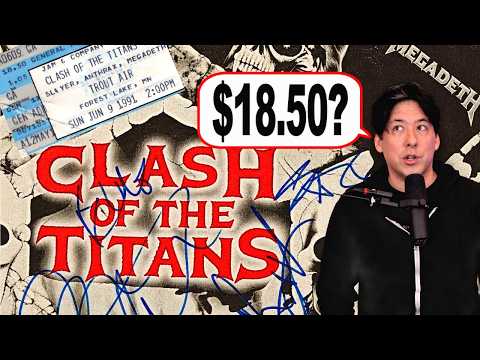 My TOP 10 Most Life-Altering Concerts! (w/ticket stub proof)
