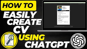 How to Create a Professional CV Using ChatGPT | Easy & Fast Resume Tutorial (2025)