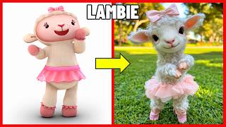 Doc McStuffins Characters IN REAL LIFE 2024 🐑 Guess the Voice