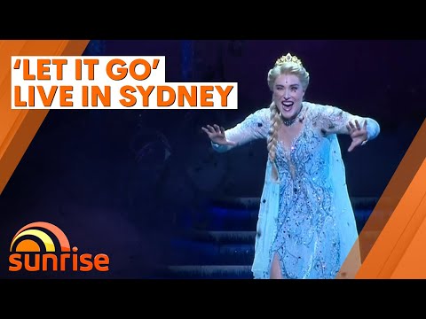 Frozen: The Musical - Let It Go (Live Sydney Performance 2021) | Sunrise
