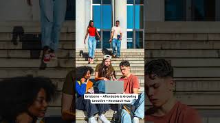 Top 5 Cities to Study in Australia | Best Student Cities Guide 2026 #overseaseducation #shorts
