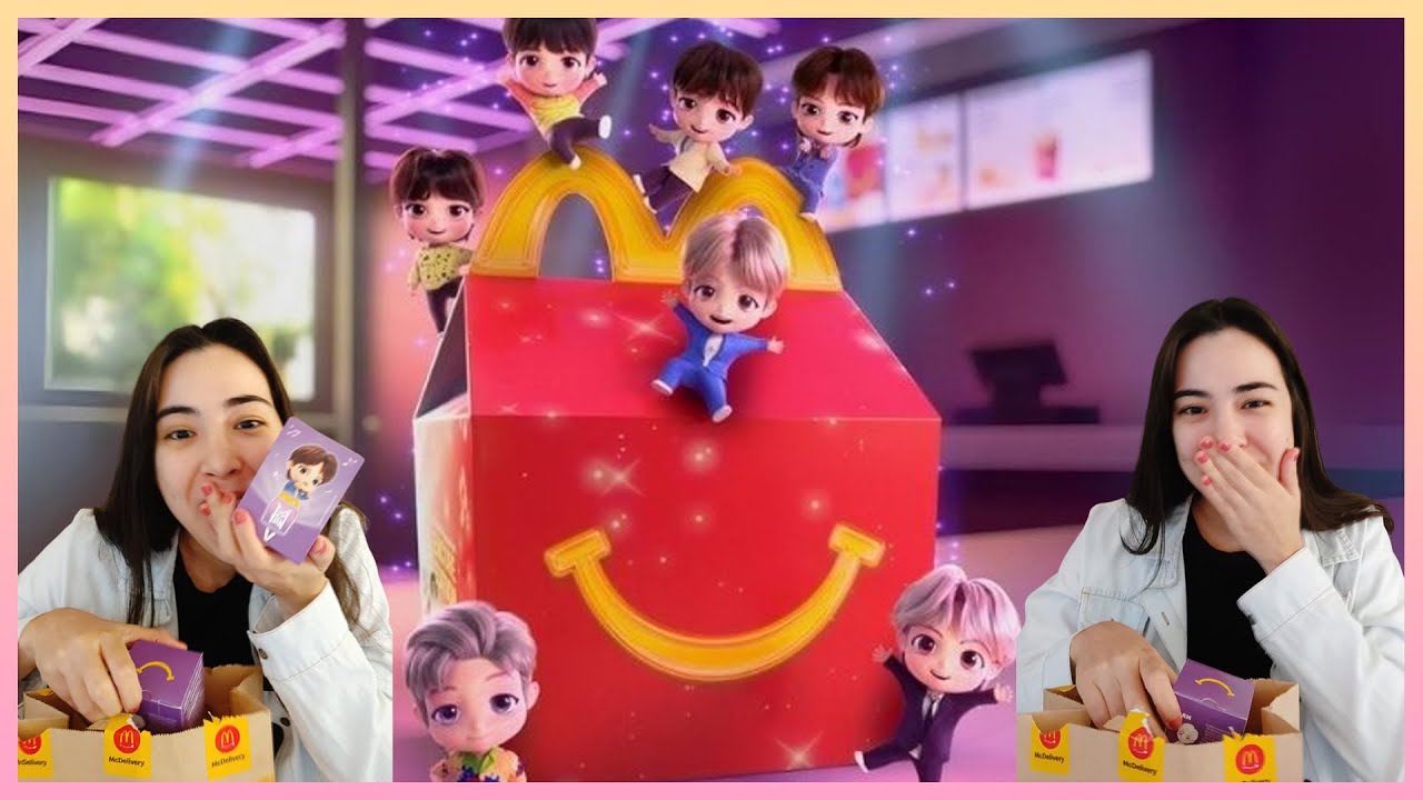 Unboxing TinyTan BTS x McDonalds 