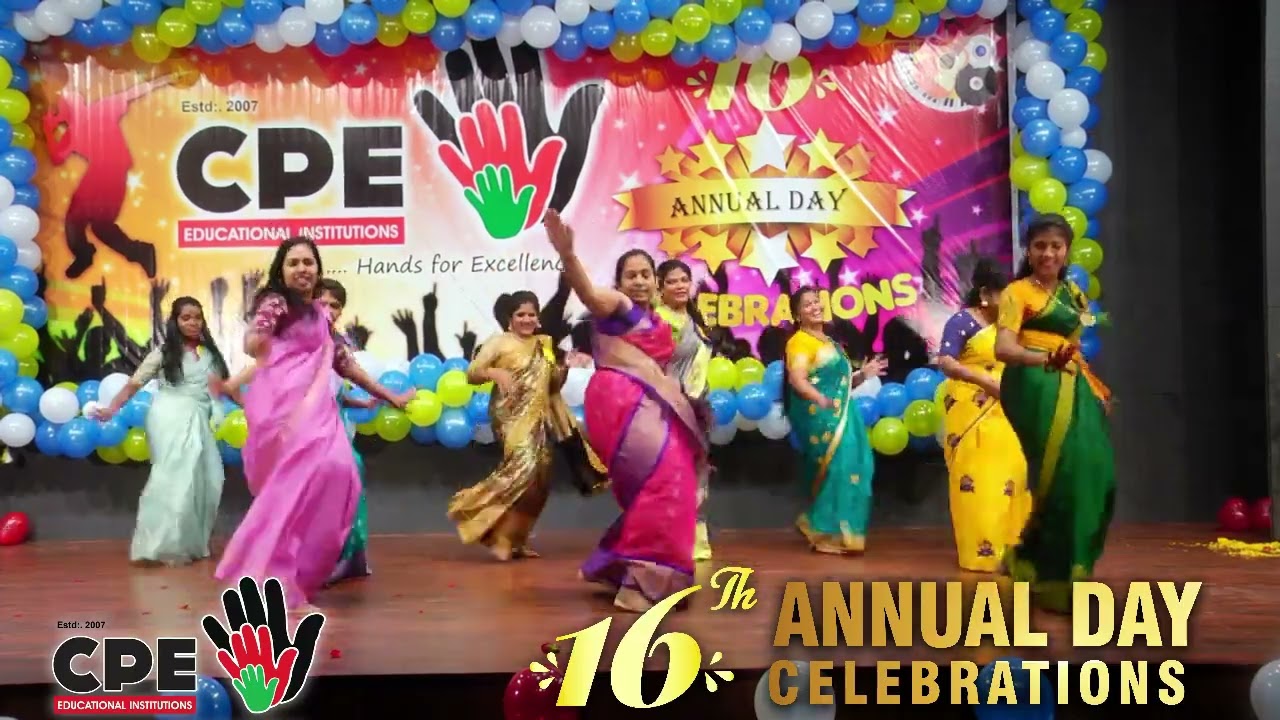 Women staff dance video II CPE Annual Day Celebrations II 2022