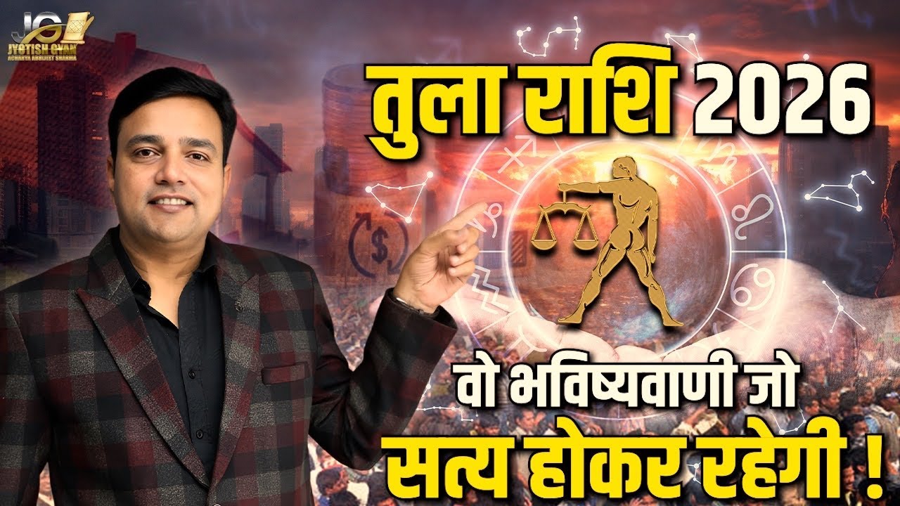 तुला राशि वार्षिक राशिफल 2026 | Tula Rashi Varshik Rashifal 2026 | Libra Horoscope Prediction 2026