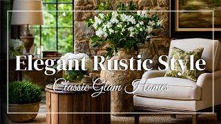 Classic Vintage Rustic Home Ideas 🌿 Bring Distinguished Glam Style to Every Living Space