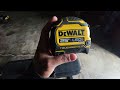 NEW LED Rechargeable Dewalt Tape Measure 25ft