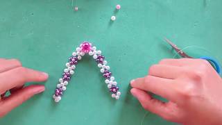 Po A Po De Chinelo Bordado Com Trama De Pérolas De Mini Florzinhas - Como Ser Feliz