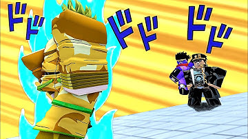 Gameplay showcase and combo guide for Jotaro and DIO in Shonen Unleashed 