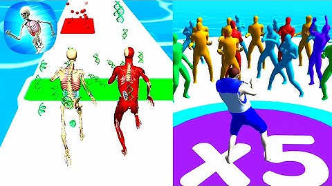 DNA Run 3D New Gameplay Android,ios |Walkthrough| Level 1-4