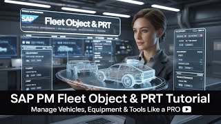 SAP PM Fleet Object & PRT Tutorial | Manage Equipment,Vehicles, Tools Like a Pro(Step-by-Step Guide)
