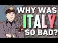 Why was Italy so Ineffective in WWII? | Animated History