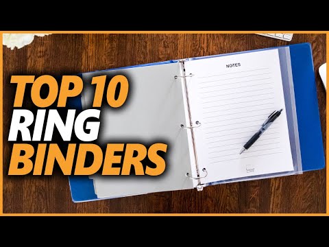 Best Ring Binder In 2023 | Top 10 Ring Binders To Organize Your Work & Office
