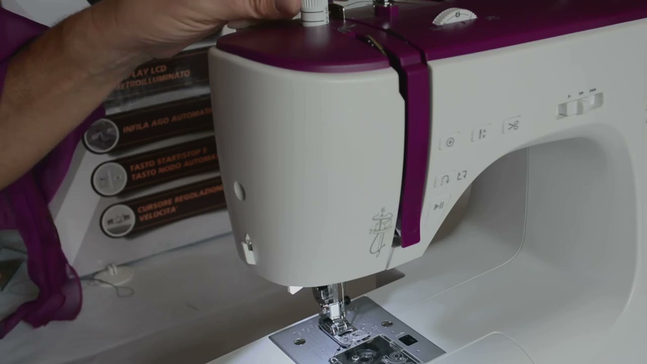 Pillole di cucito - video 5 - Come regolare la tensione del piedino!