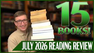 July 2026 Reading Review Ranked! 15 Books!